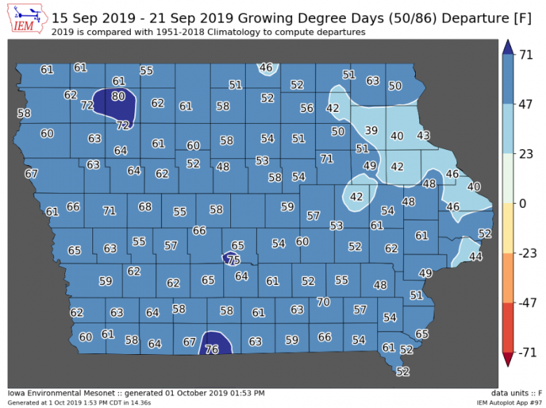 Mapping Out September Crop Progress in Iowa Successful Farming